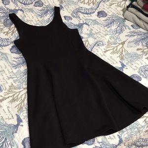 Black skater dress
